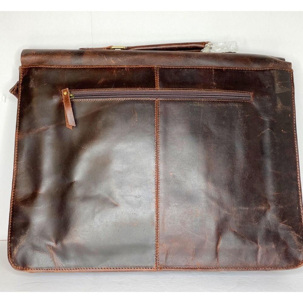 Cuero Messenger Bag, The Antiquarich leather, Reto, Rustic Bag, NEW - Picture 10 of 12